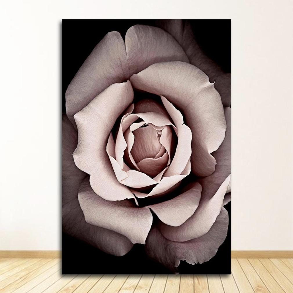 art print pictures for the home living room decoration Nordic style classic rose Peony flower posters and paintings on the wall