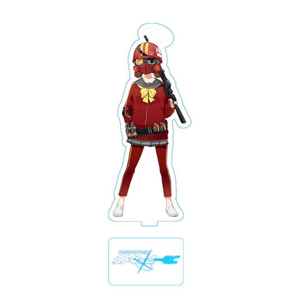 Hot Anime Blue Archive Takanashi Hoshino Cosplay Game Acrylic Action Figure Stand Model Toy Decor Prop Fans Collection Gift