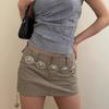 Retro Ethnic Style Metal Waist Chain Women'S Niche Design With Fashion High Sense Tide Oval Cow Head Belt Women