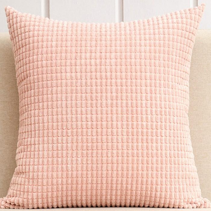 

Скандинавский Инс Современный Простой Подушка Однотонная Наволочка Вельвет Кукурузное Зерно Подушка Домашняя Подушка 45 * 45Cm (excluding pillow core)