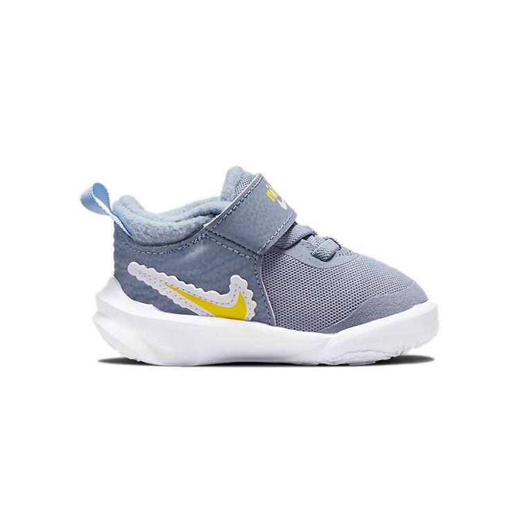 Nike Team Hustle D 10 Synthetic Leather Low top Toddler Shoes Infant And Toddler DD0792-410