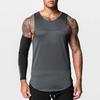 Men's Summer Elastic Fitness Vest - Stylish Printed Sleeveless T-Shirt