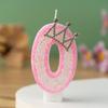 Creative First Birthday Number Candle with Crown - Princess Party Cake Decoration