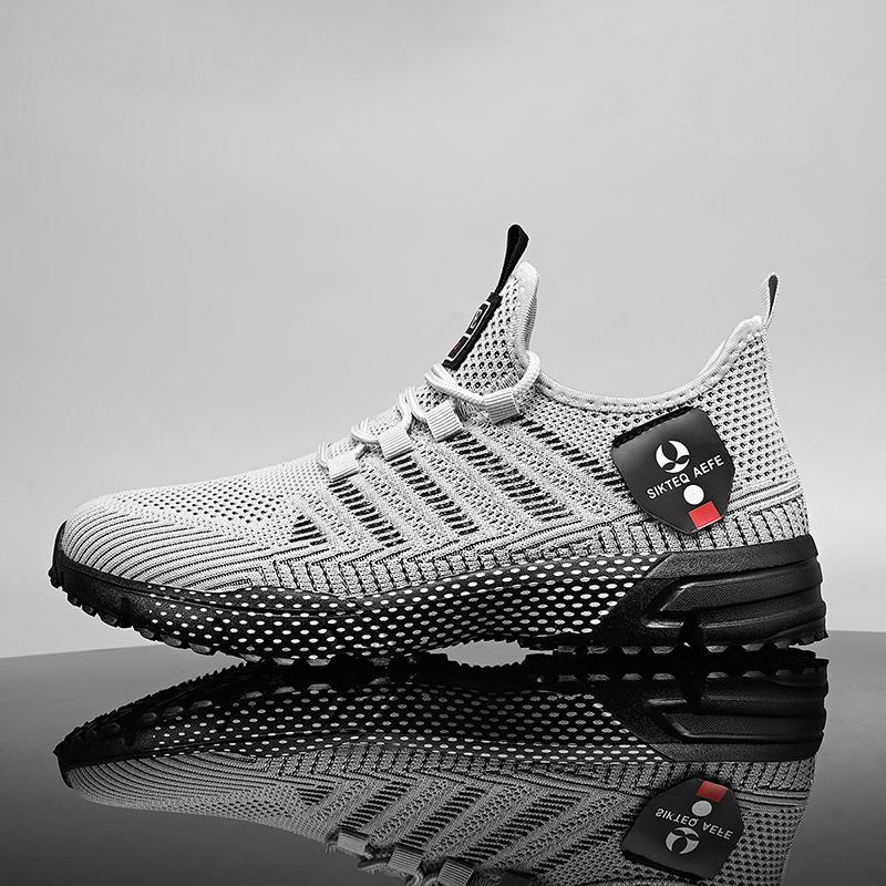 Fashion Sneakers Men's Breathable Mesh Casual Shoes Comfortable Anti-slip Outdoor Running Shoes of Men Footwear