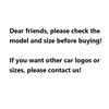Auto Sticker Voor Achter Embleem voor Ford Edge STline Kuga Focus Hatchback Sedan Mondeo Taurus Escort Auto Badge Stuurwielhoes