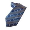 [Shikisai No Mise] A Cute Character Necktie Featuring the Hokuriku Shinkansen [Train Necktie] - Front (Front Gray)