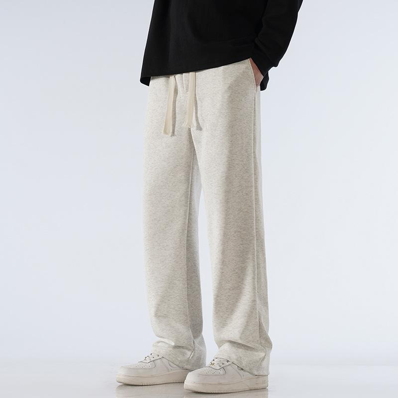 Sweatpants Men's Spring and Autumn Loose Simple Fashion Straight Casual Pants Versatile Sports Pants Boys