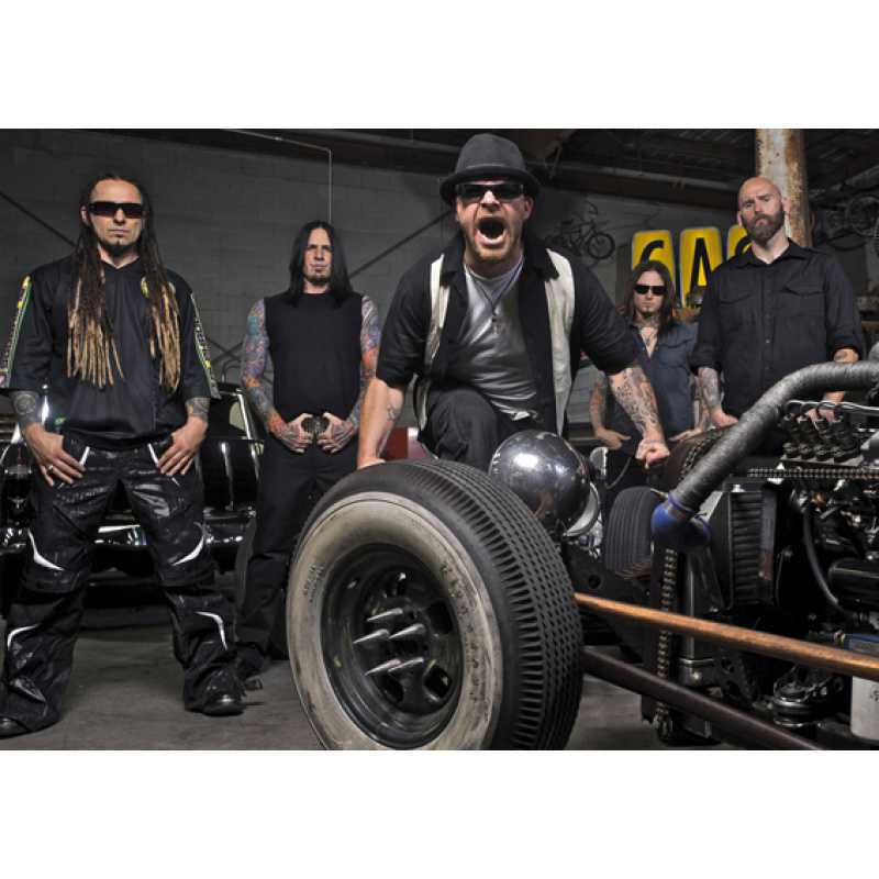 

Five Finger Death Punch Metal Band Poster - Framed Decorative Kraft Paper Art with Free Shipping Yellow Kraft Paper (No Glue) 30X42 cm