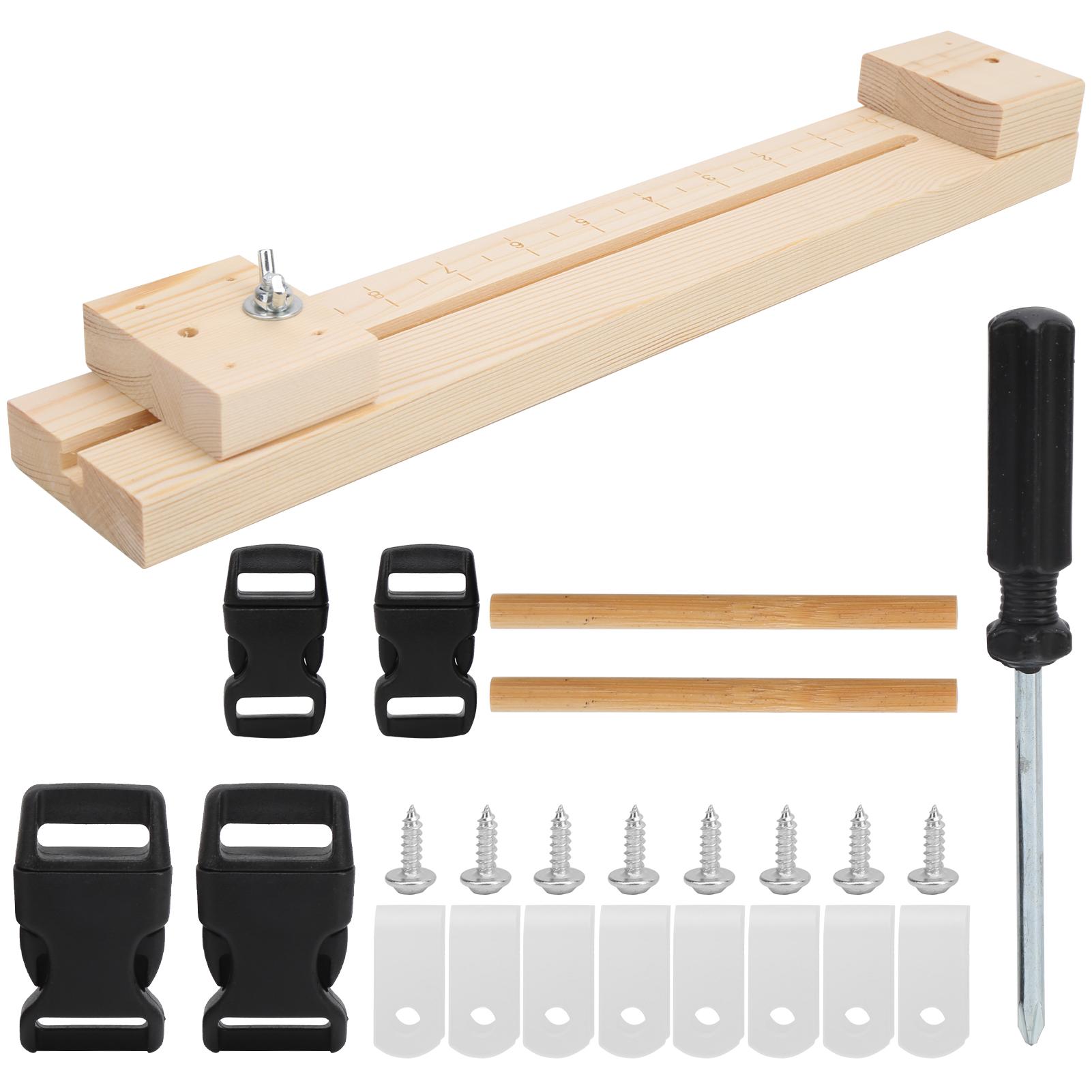 

Набор приспособлений для плетения браслетов из паракорда, деревянный браслет, ожерелье, инструмент для самостоятельного изготовления поделок