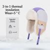 Fashion Warm Children's Winter Hats Thickening Earflap Cap Cold Proof Windproof Pilot Hat Kids