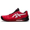 Gel Resolution 8 Electric Red Men Sneakers White 1041A079-601