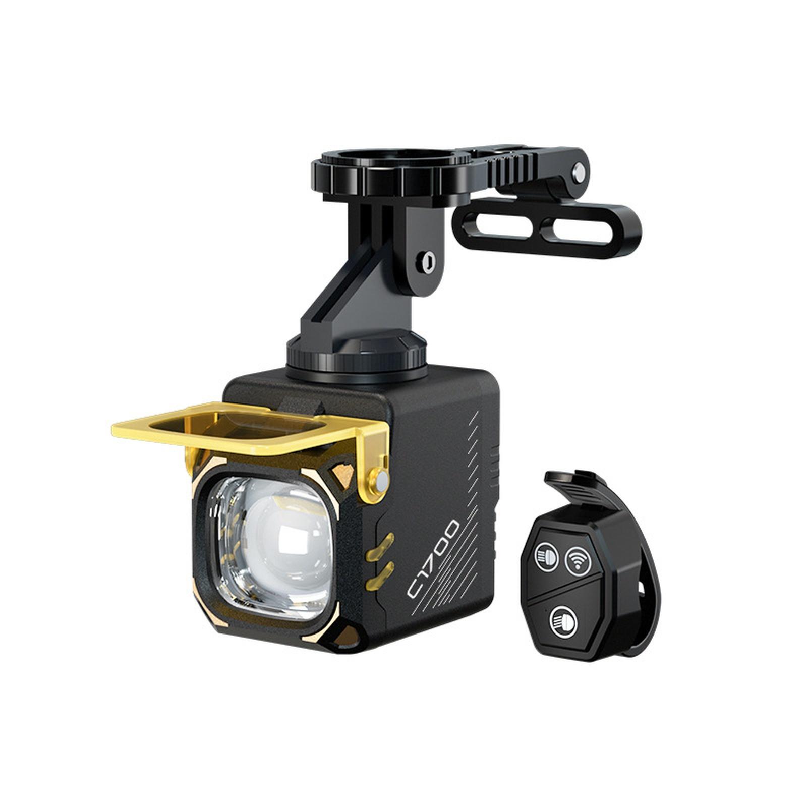 

Light Riding Night Headlight Lighting Strong Bright Mountain Road Formal Lifting one size чорний