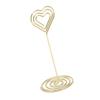 10Pcs Gold /Rose Gold Table Number Stands Stable Base Name Card Holder  Wedding Party