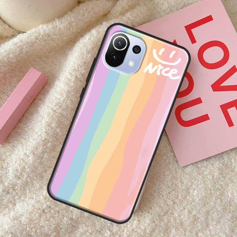 

Радужный милый мультяшный чехол для POCO X5 X3 X4 F5 Pro F3 F4 GT C40 M5s Чехол для телефона Xiaomi 13 11T 12T Pro 12 Lite POCO F3