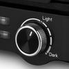 Gaufrier compact - HKOENIG - GFX420 - 1200 W - Température réglable - Noir