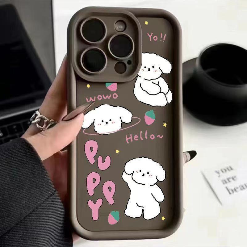 Cute for iphone16 mobile phone case Apple 15 anti-drop 14 cartoon 13promax new 12 Japanese and Korean 11xr