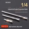 Green Forest Ratchet Torque Wrench 1/4 Square Head Socket Extension Rod