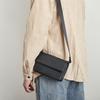 Pu Male Crossbody Bag Large Capacity Rectangular Shoulder Bag Simple Men's Messenger Bag  Work