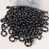 40/60pcs Kids Colorful Small Rubber Bands Girls Hair Ties Headbands Non Damaging Tie Ponytail High Elastic Durable Hair Rope Set