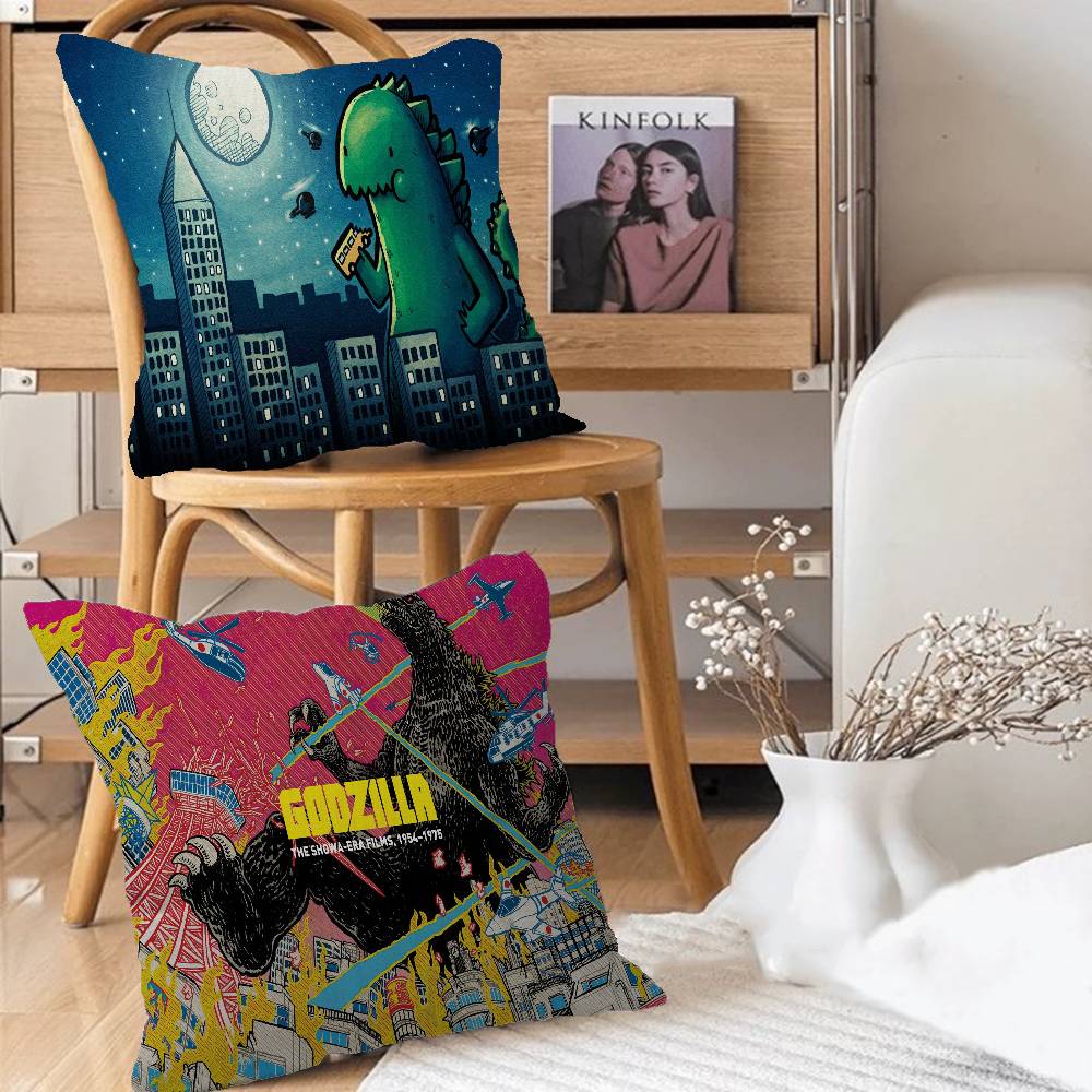 Anime G-Godzillas Cushion Cover Decorative Pillow Sofa Home Decor case pillow cases