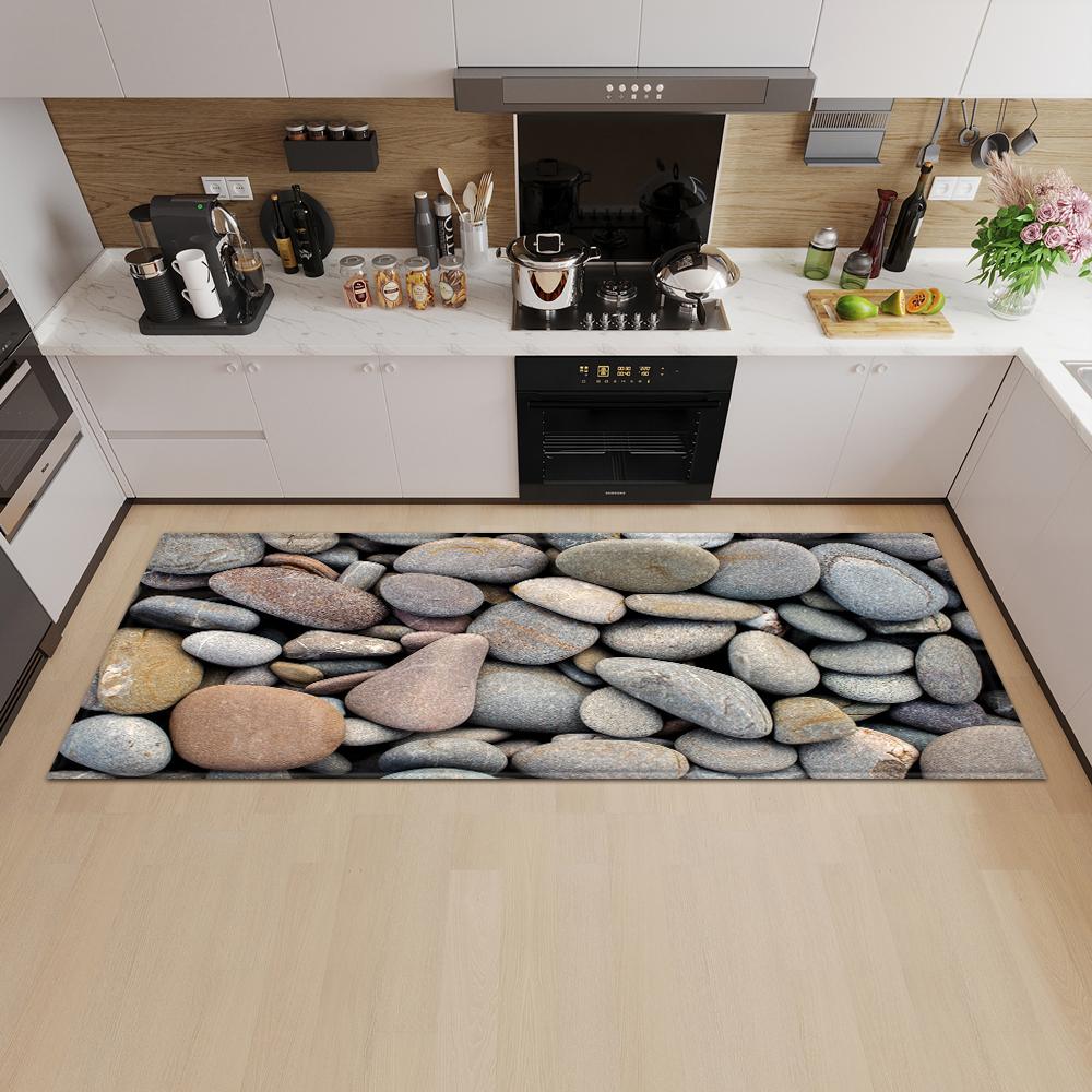 Kitchen Mat Entrance Door Mat Living Room Bedroom Long Carpet Corridor Non-slip Floor Children's Carpet