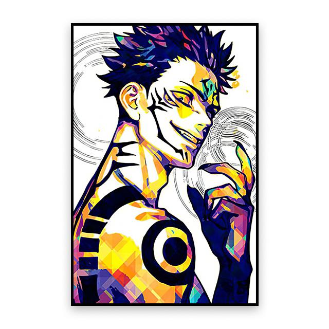 Jujutsu Kaisen Anime Canvas Poster Gojo Satoru Character Decoration Painting Kids Room Art Murals Modern Home Wall Decor Picture