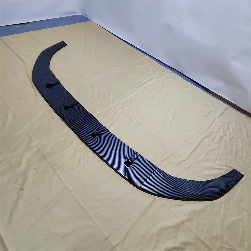 For Volkswagen VW Golf 8 MK8 GTI GTD GTE R-line 2020-2025 Maxton Style Front Bumper Lip Spoiler Splitter Bodykits Tuning Black