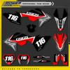 PowerZone Custom Team Graphics Backgrounds Decals Stickers Kit For GASGAS EC MC 2024-2026 Motorcycle Decal Sticker