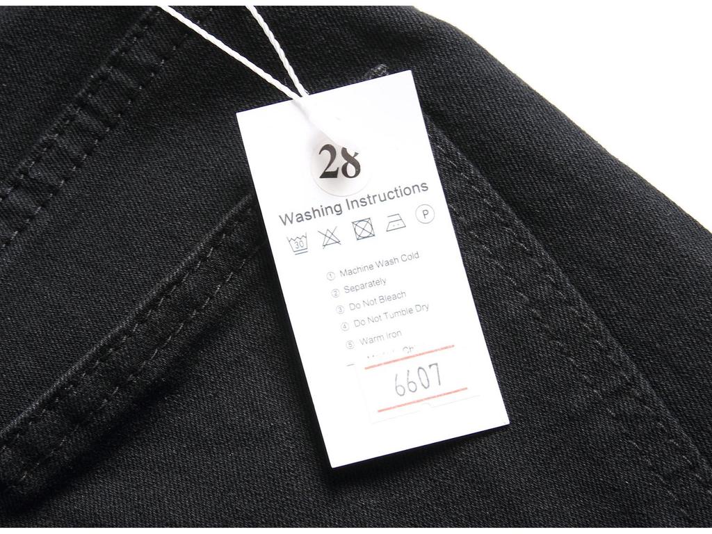Pánské letní slim fit strečové džíny s dírami - Pět barev, trendy roztrhání na kolenou