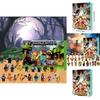 Kalendarz Adwentowy Odliczający do Świąt One Piece Luffy z Plastikowymi Figurkami na Prezent Świąteczny