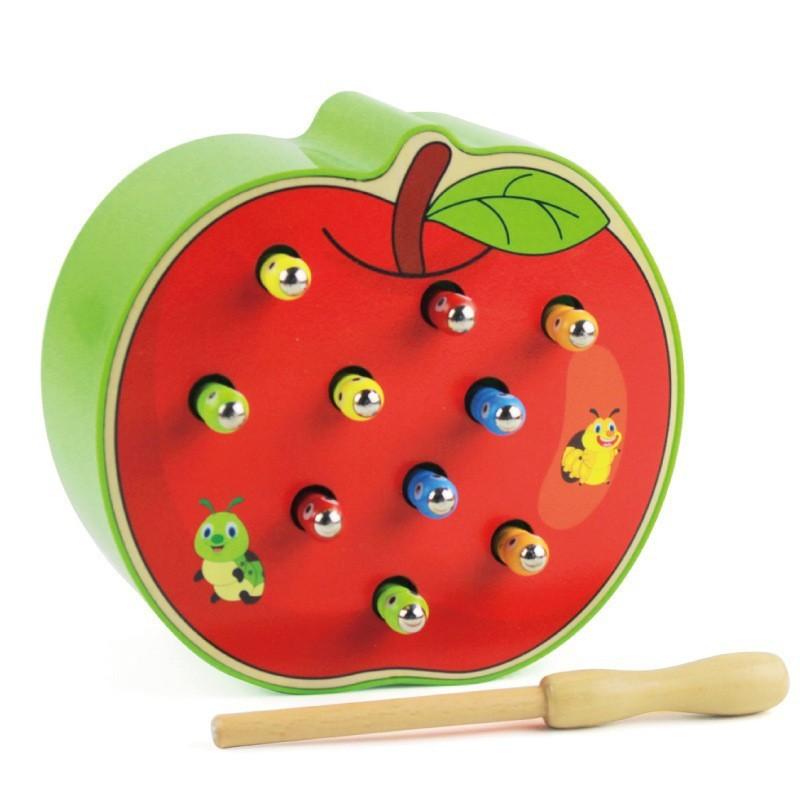 Children's Fun Early Education Puzzle Hand-eye Coordination Magnetic Insect-catching Parent-child Interactive Toys