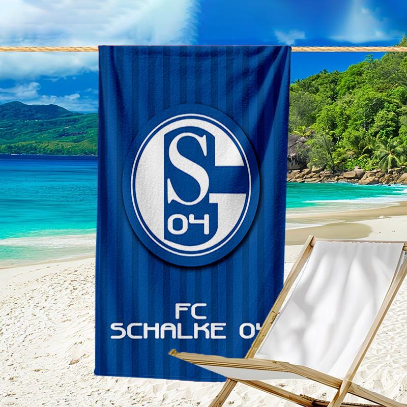 1 pezzo Squadra di Calcio (48) Asciugamano da Spiaggia, Attrezzatura da Spiaggia e Piscina sul Mare, Fantasia alla Moda, Rettangolare, Essenziali da Viaggio