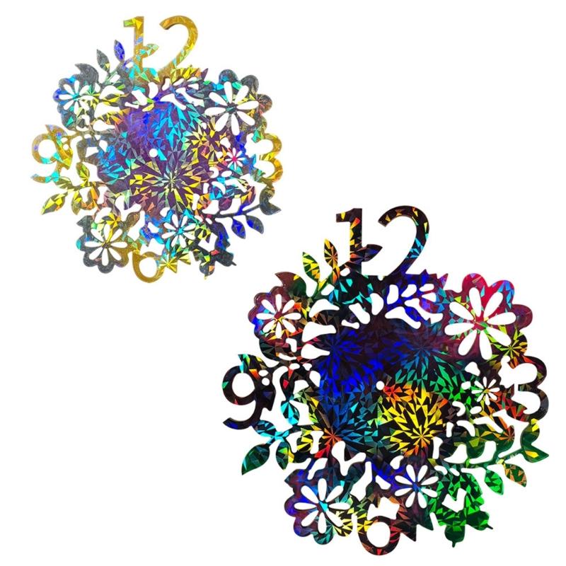 DIY Crystal Flower Clock Silicone Mold Unique Clock Decorations Creating Resin Mould for Craft Enthusiasts and Beginners