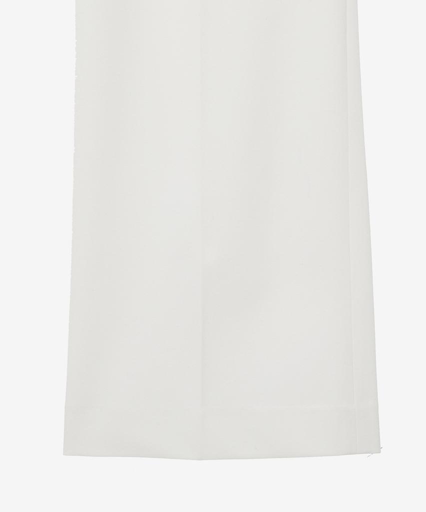 MIND BRIDGE WOMEN [W] Wide Elastic White Pants