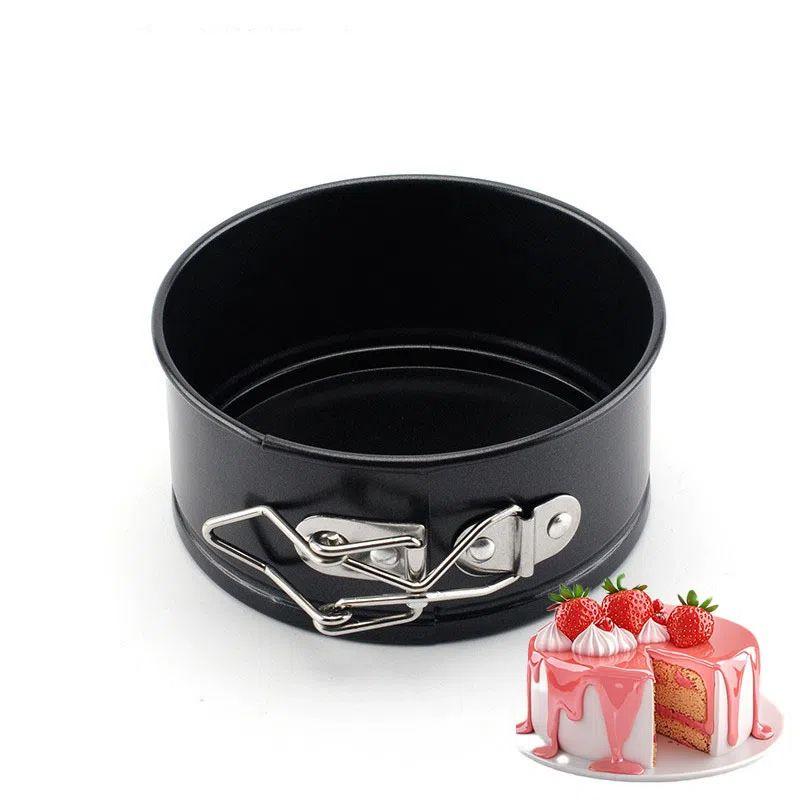 4-дюймовая форма для шифонового пирога, кухонная утварь, форма для выпечки со съемным дном, форма для выпечки One Size