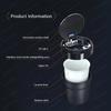 XOWS7 Portable Car Ashtray With LED Light For Skoda Octavia Superb Kodiaq Karoq Fabia Ceramic Liner Smokeless Auto Interior Accessorie