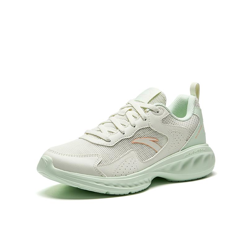Anta Fashionable Comfortable Versatile Non-Slip Breathable Durable Low-Top Casual Running Shoes Women sneaker Gray-Green 922525570-1