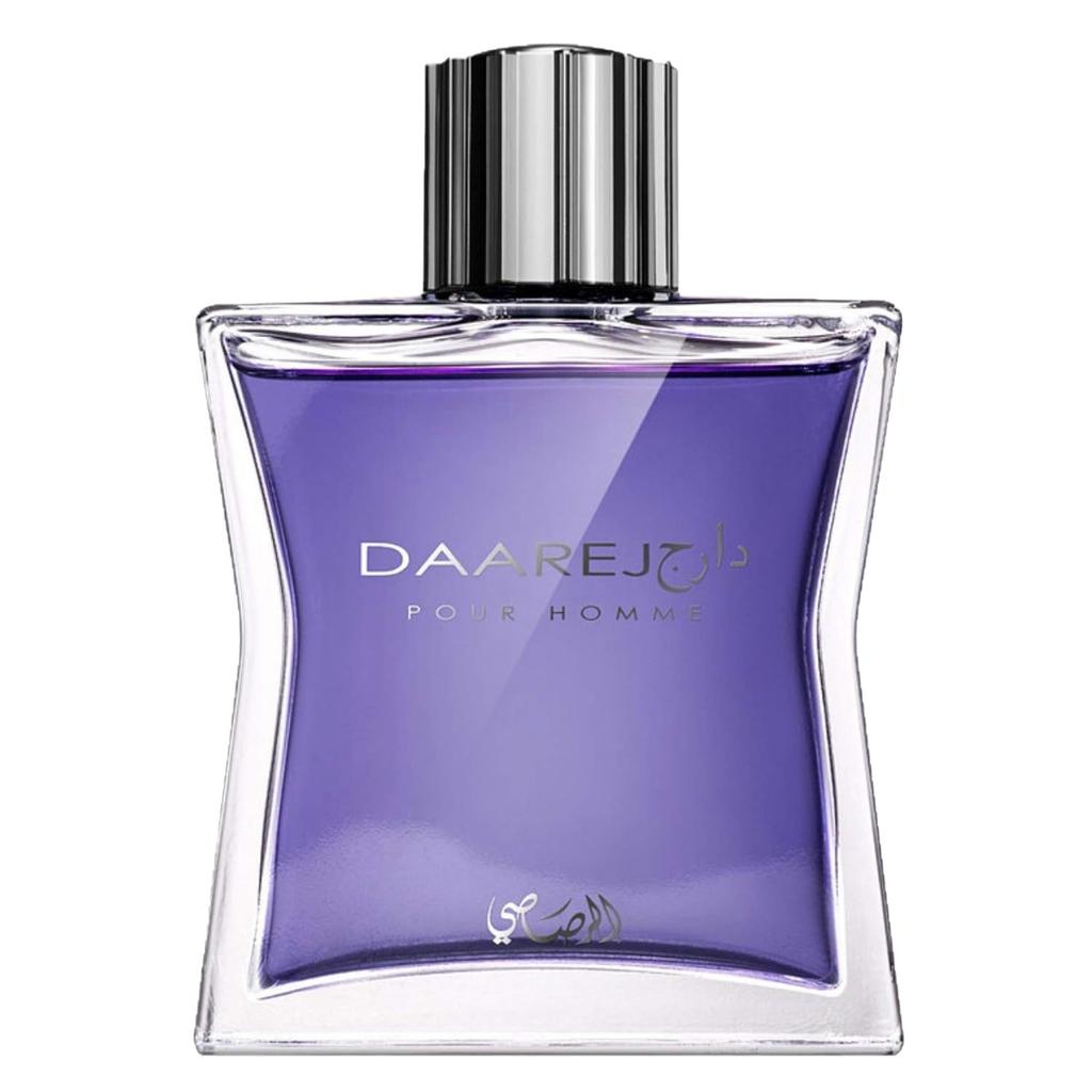 Profumo da Uomo DAAREJ, Lunga Durata 24 Ore, Fragranza Araba Dubai del Medio Oriente, Elegante Fresco Spray, 50ml meno