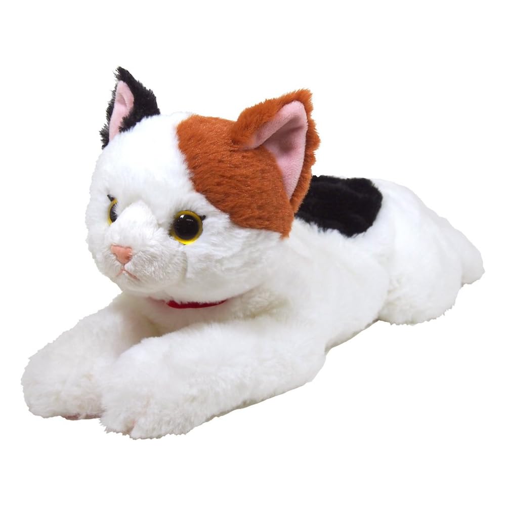 Sun Lemon Knee Cat Plush Toy M Size Calico P-2122