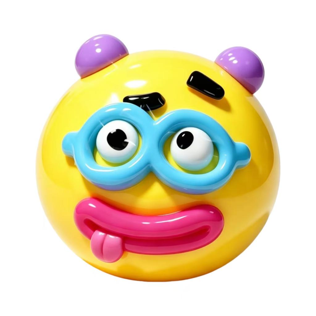 חדש Smushers Squishy, צעצוע סקווישי Curiosities החלפת פנים כלב, צעצוע לחיצה חמוד רך וניתן לעיצוב, עלייה איטית מרגיעה S