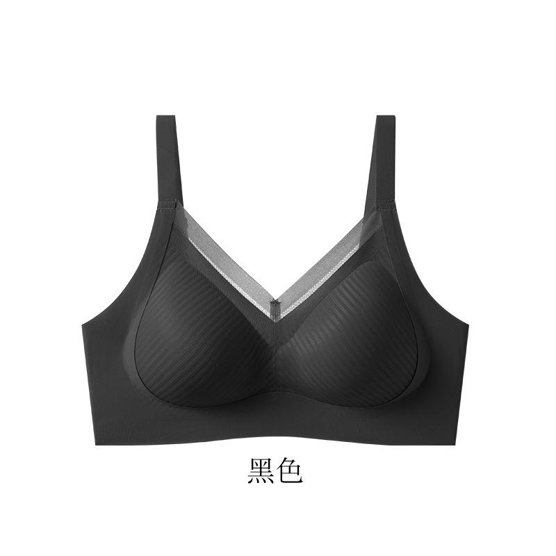 

Original Comfort Traceless Soft Support Sports Comfortable Breast Anti-sagging No Steel Rim M (recommended weight 45-52.5kg ) чёрный