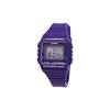 YOUTH Serie - Silikon kleines Quadrat, modische Retro-Quadratuhr, LCD-Display wasserdicht Sport Student, Quarzwerk, W-215H-6AVDF