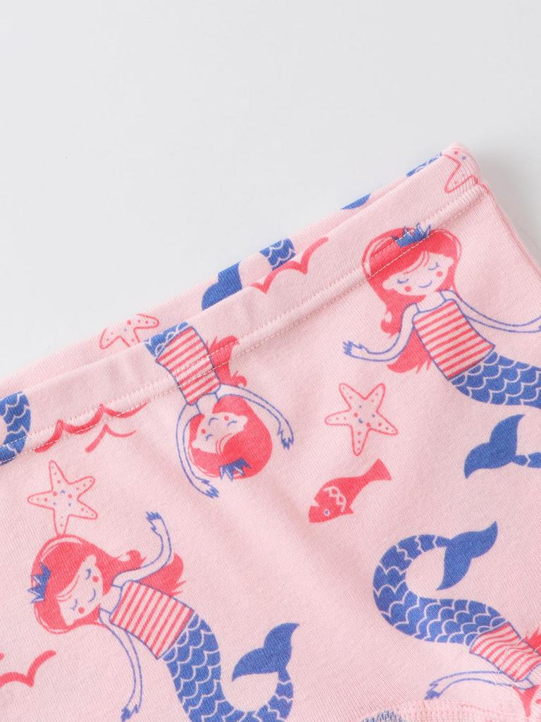Girls' 100% Cotton Boxer Briefs - Toddler and Baby Underwear