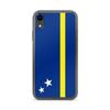 Coque Téléphone – Drapeau De Curaçao – Compatible iPhone XR – Étui Souple – Résistant Et Antichoc - Silicone - Pixelforma