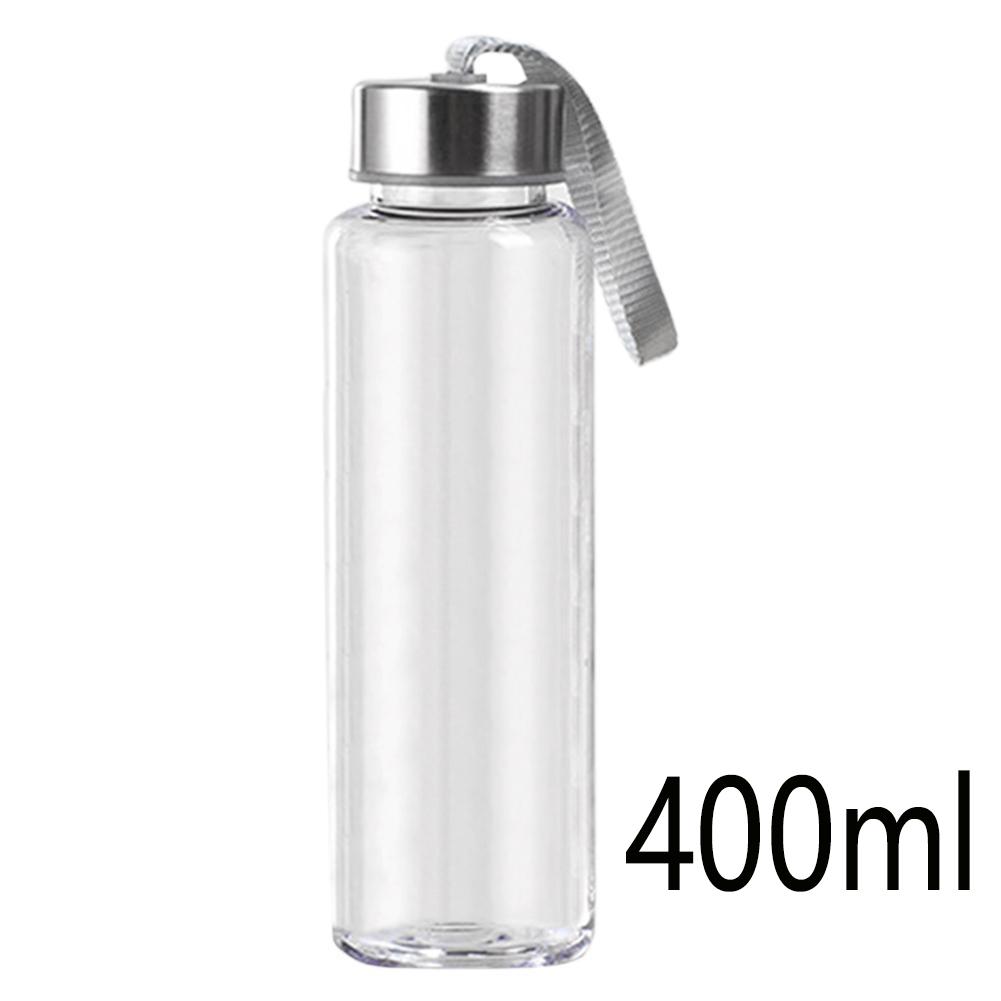 1pc Transparent Plastic Water Bottle 300/400/500ml Water Cup for Drinking Portable Sport Tea Coffee Cup Kids Water Bottle School