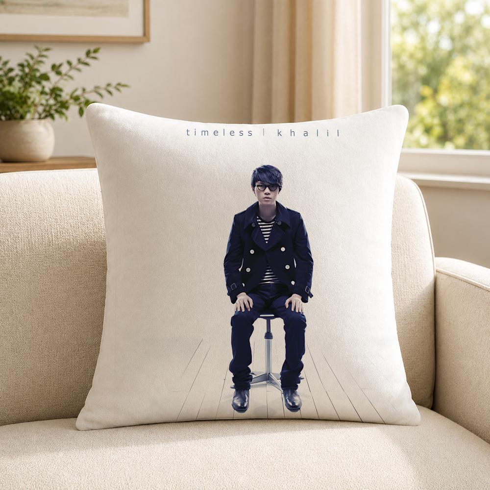 Singer KKhalil Cushion Cover Soft Short Plush SkinFriendly Cushion Case for MultiScene Use