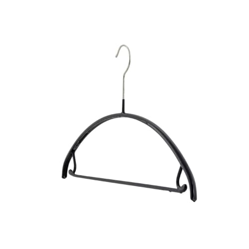 MAWA German No-Slip Hangers, Universal 42U, for Setups, Medium Size, Black, Set of 20, 10-Year Warranty