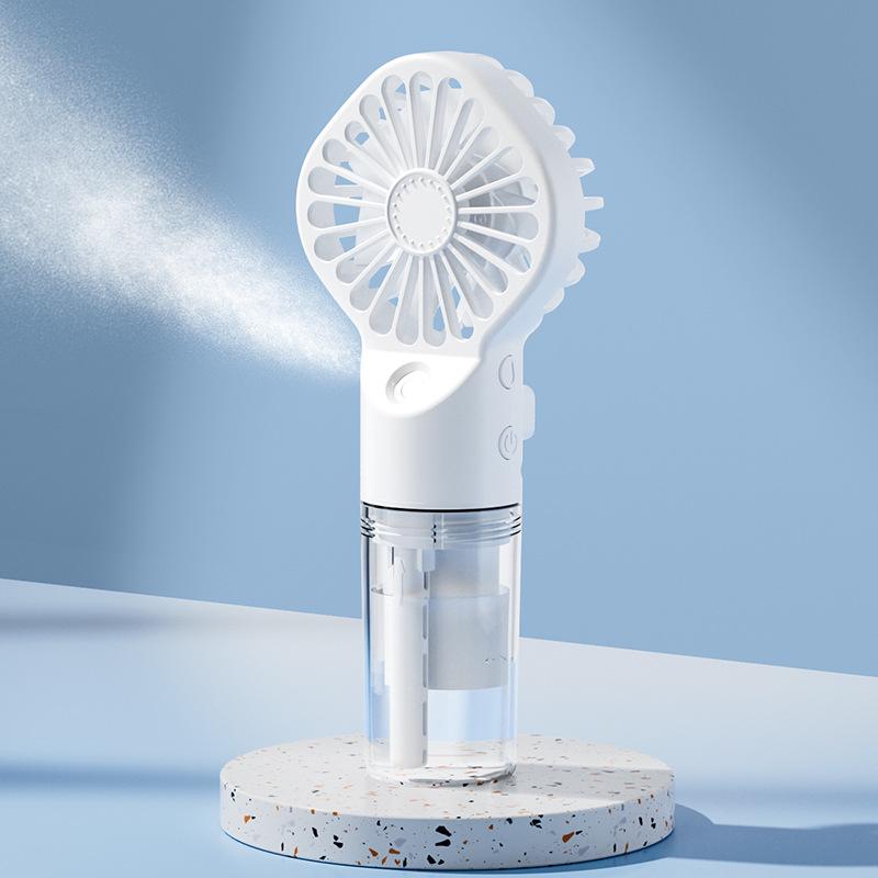 

New F1 Spray Fan: Portable USB-Charged, Hydrating Humidifying Fan for Desktop or Outdoor Use 60*46*160