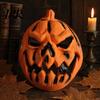 Festive Halloween Role Play Mask Pumpkin Mask, 3D Spooky Jack O Lantern for Cosplay Party, Lightweight Durable Foam Breathable Scary Face Adults Kids,