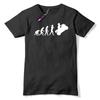 Evolution Of Motorbike T-Shirt Motorcycle Rider Bike Biker Gift Mens Tee